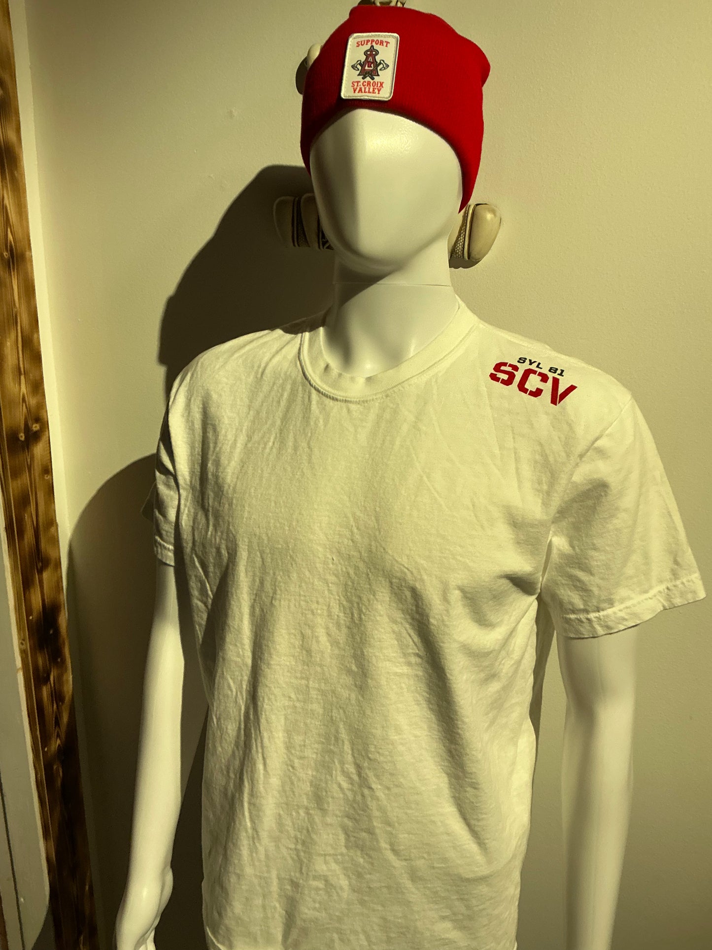 # 64 SCV skull t shirt