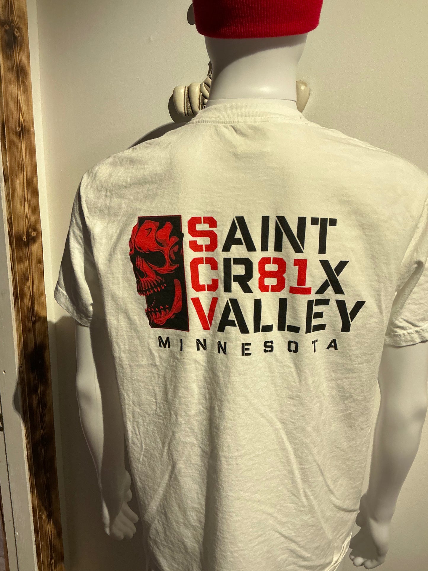 # 64 SCV skull t shirt