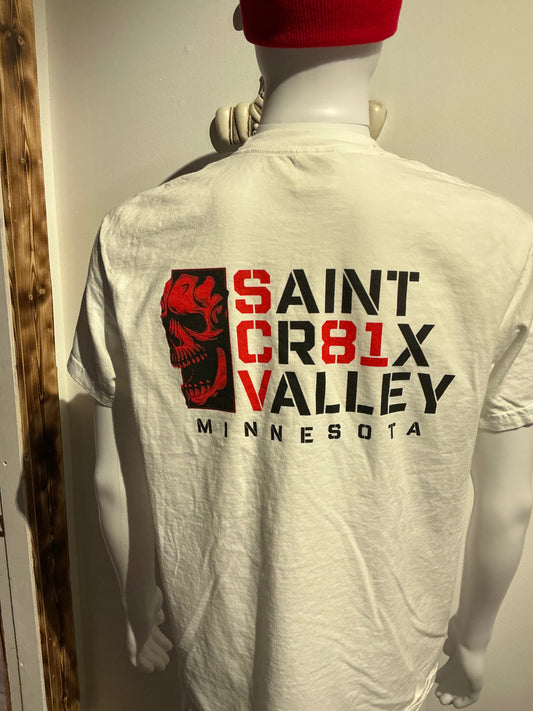 # 64 SCV skull t shirt